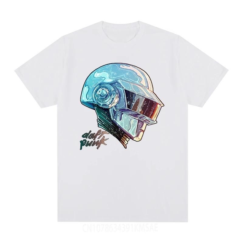 Daft Punk Vintage T-shirt Electronic Music Band Cotton Men T Shirt New TEE TSHIRT Womens Tops Unisex