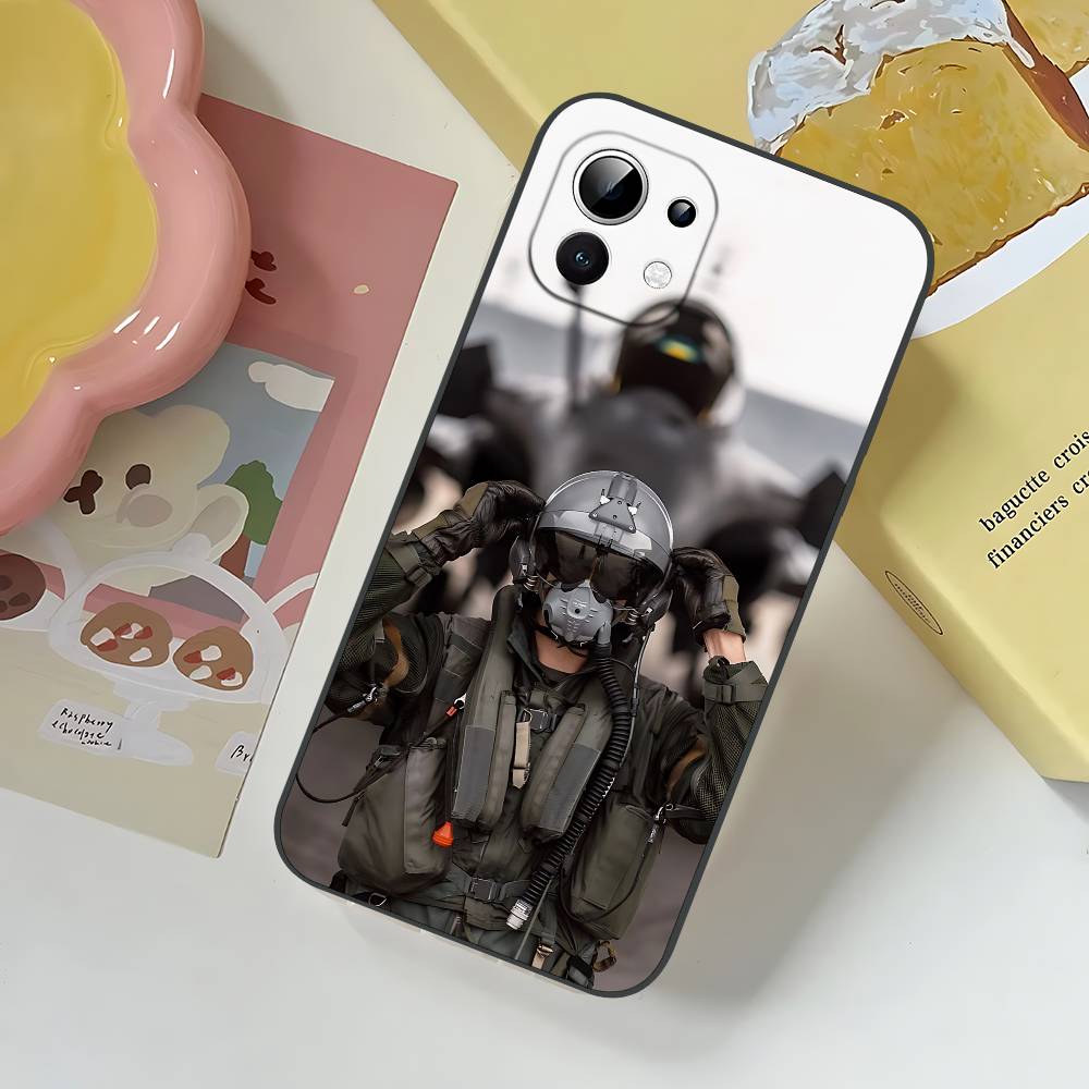Army Special Forces Slim Black Shockproof Phone Case: Snug Fit For Xiaomi 12,11,12S Ultra & Redmi Note 11,10T,9,9A,8Pro,8T,5G