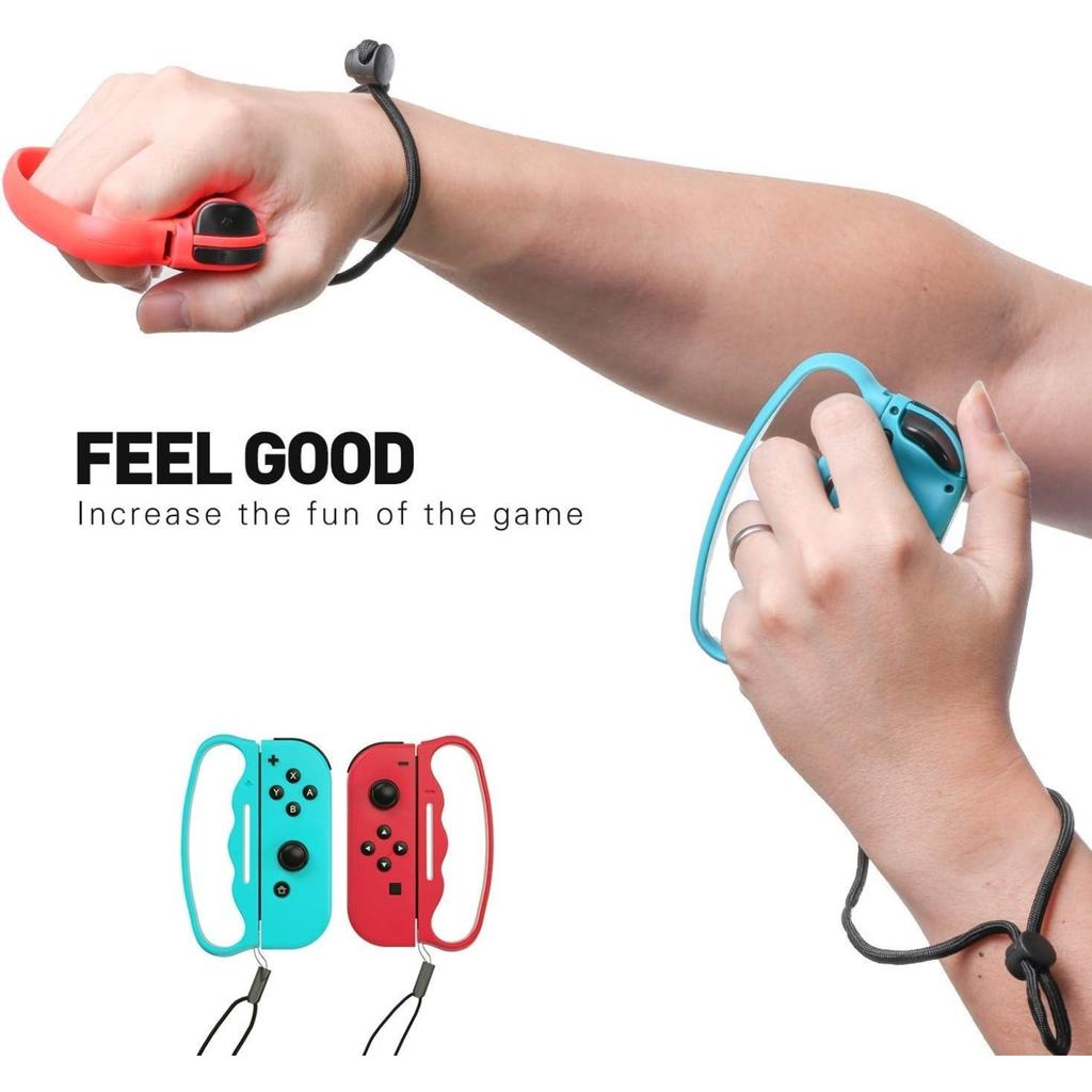For Nintendo Switch OLED Joy-Con 1 Pair Motion Sensing Strap Boxing Finger Grip
