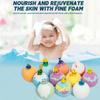 Children's Ocean Surprise Bath Ball Set (12-piece), Bath Balls With Hidden Animal Toys Inside