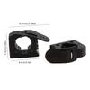 Rubber Clamp Quick Release Shovel Bracket Equipped with Reinforcement Accessories Mounting Bracket Is Suitable for 1 Inches