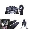Venom Spider-man Cosplay Costume Jumpsuit With Exquisite Design And Breathable Fabric For Kids And Adults