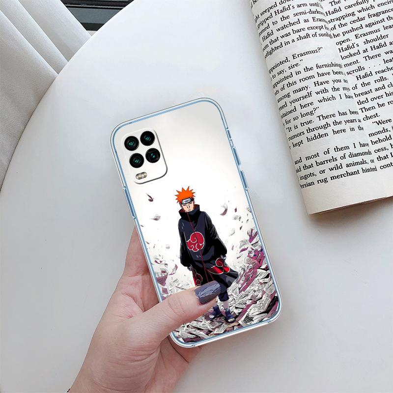 RA30 Pain Akatsuki NARUTO Transparent Phone Case for Motorola Moto G7 G8 G9 G84 G85 G73 G24 G15 Z2 Play Power Plus