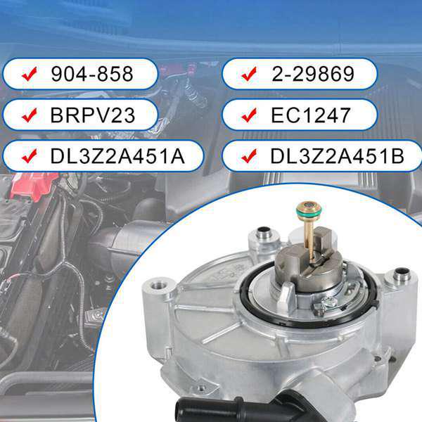 DL3Z-2A451B i DL3Z-2A451A: Kompatybilne pompy podciśnienia hamulców Ford