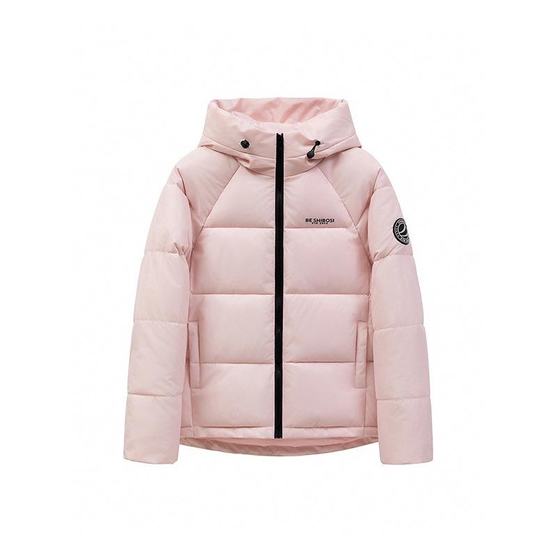 Short cotton-padded clothes, winter new hooded small men, fashionable and thin cotton-padded clothes, women's thickened cotton-padded jackets, warm