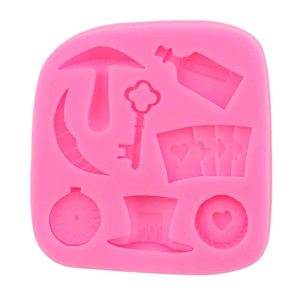 Sugarcraft Silicone Mold DIY Magician Props Shape Cake Decorating Tool Fondant Chocolate Clay Moulds for Baking