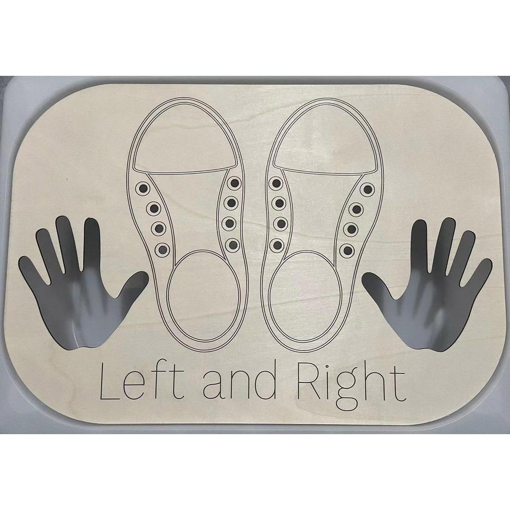 Children's Wooden Sensory Tray Game: Parent-Child Interactive Early Learning Toy