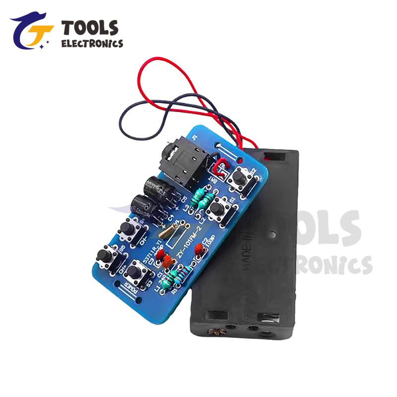 FM Radio DIY Kit 76~108Mhz Radio Receiver Module RDA5807 Radio Module Electronic Production Training Diy Kit