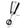 Stainless Steel Cookie Scoop Small Medium Large Cookie Scooper for Melon Ball Cookie Dough Baking Multipurpose Ice Cream Scoops