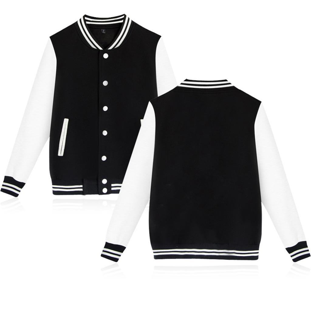 And Winter Sports Long Sleeve Splice Sweatshirt Fashion Jacket
