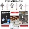 50/100Pcs Expansion Drywall Anchor Kit With Screws Self Drilling Wall Home Pierced Special For Nylon Plastic Gypsum Board