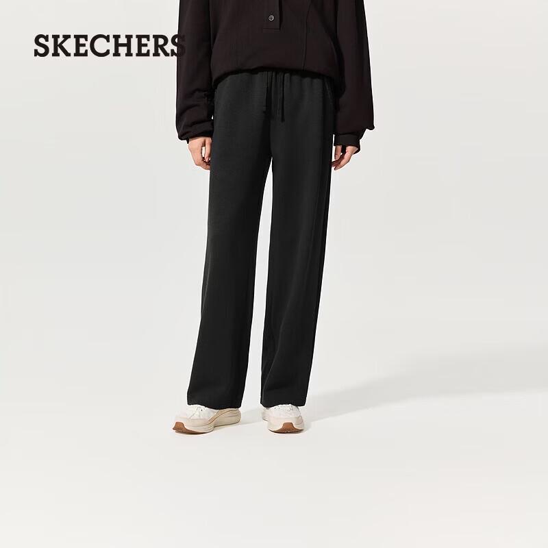 Skechers Women's 2025 Ribbed Straight-Leg Active Pants
