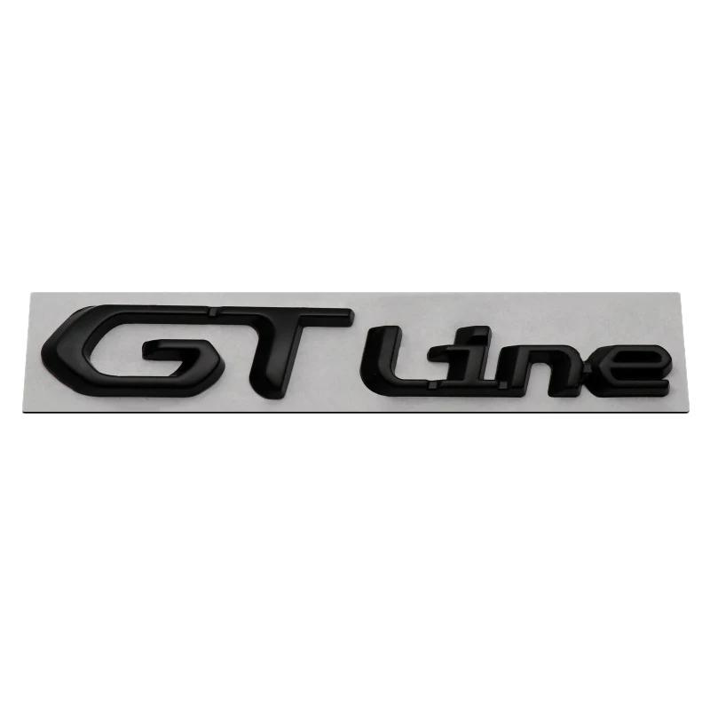 Bil Skärm Sido Klistermärke Bagageutrymme Metallmärke Emblem För GTI GT GTline GT RCZ 406 405 205 3008 206 208 408 508 407 107 307