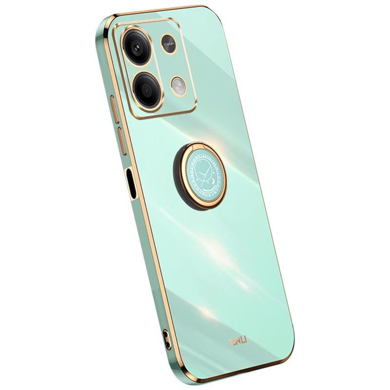 XINLI For Xiaomi Redmi Note 13 5G TPU Case Kickstand Electroplated Phone Cover Protector