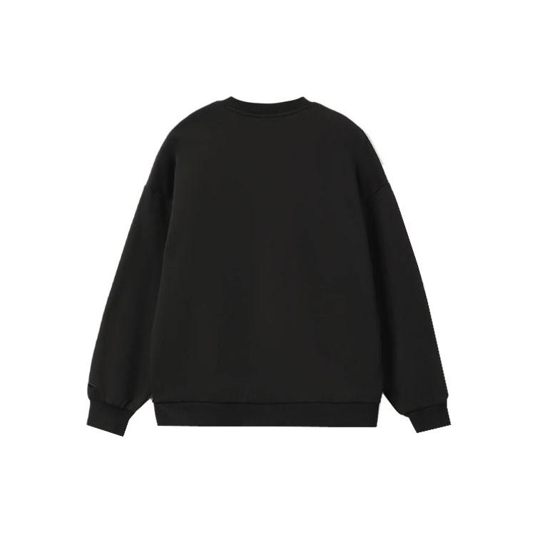 Li Ning Sweatshirt Winter Unisex Schwarz AWDRB76-1