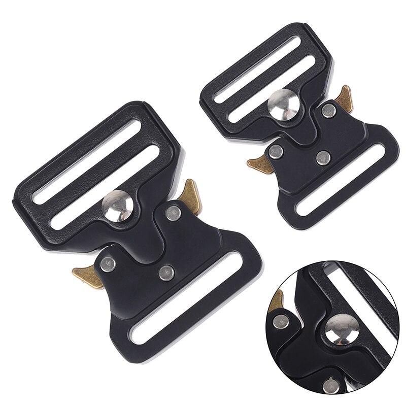2 Sizes Metal Strap Buckles For Webbing Diy Bag Luggage Clothes Accessories Clip Buckles