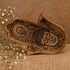 Hamsa Hand Tray, Black Buddha Engraved 30x20.5x2.5cm