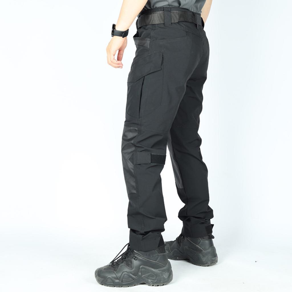 Pantaloni Cargo da Uomo Multi Tasche per Lavoro all'Aperto con Ginocchia Rinforzate per Uso Utilità