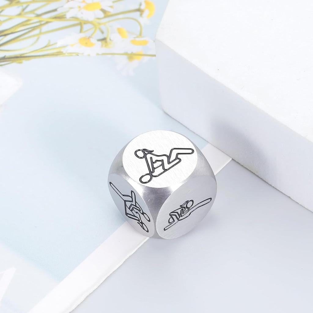 Dice Party Favor Halloween Boo Košík Položky Date Night Nápady Herní kostky dárky pro páry Svatební zásnubní dárky Hry do ložnice na herní večer