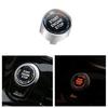 1X Crystal Buttons Cover Start Stop Engine Decals For BMW X5 Series F15 2014-18