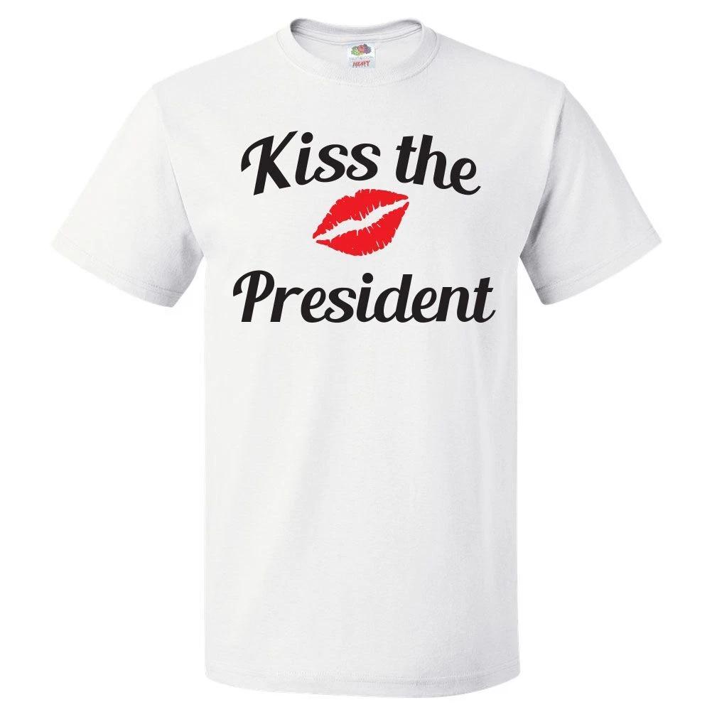 Kiss the President T Shirt 4XL