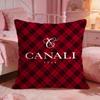 Classic CCanali Cushion Cover Premium Comfort Reversible Pillow Cove Two In One Design For Any Room  Car Interior