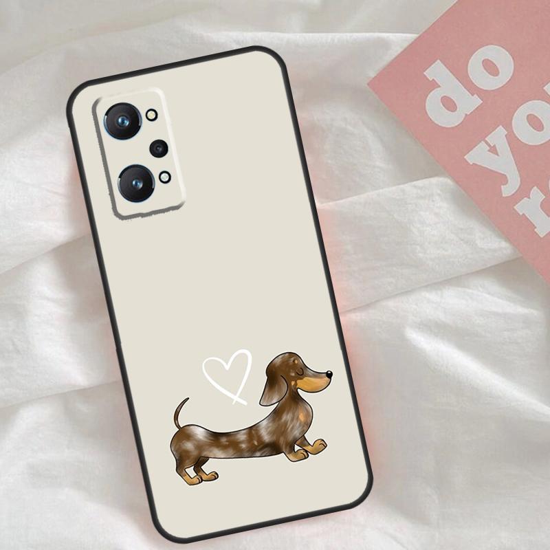 DACHSHUND For Realme C30 C31 C33 C35 C55 C21Y GT Neo 5 3T 2T OnePlus 11 10 9 Pro Nord CE 3 2 Lite Case