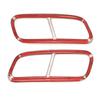 For 2016-2019 Q7 2018 4M Stainless Steel Car Rear Exhaust Tail Pipe Cover Muffler Decoration Car Exterior Accessories