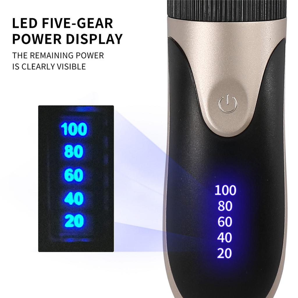Hair Clipper Electric Barber Hair Trimmers For Men Adults Kids Cordless Rechargeable Hair Cutter Machine Professional