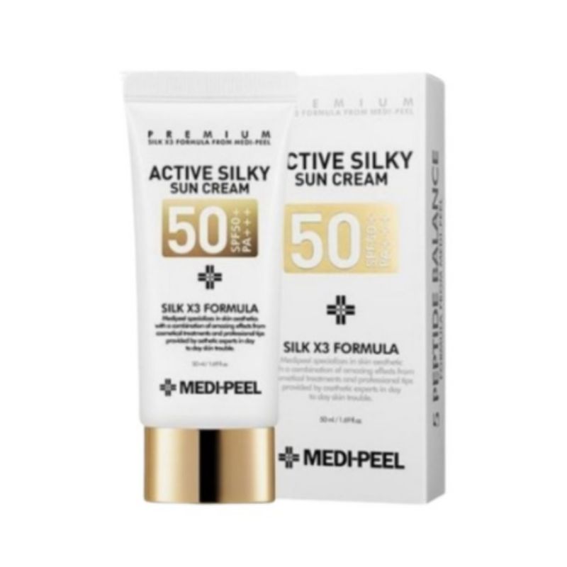 MEDI-PEEL Active Silky Sun Cream SPF50+ PA++ 50ml
