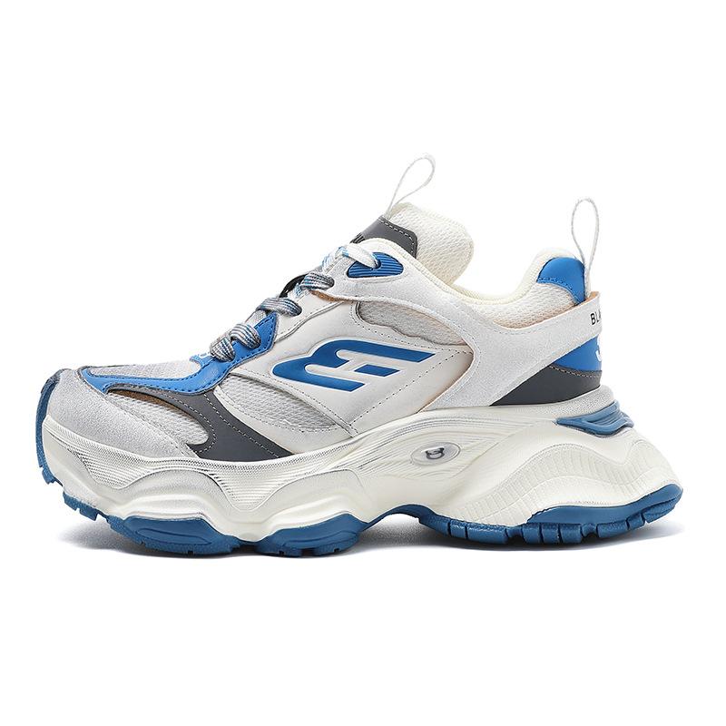 Stil de cuplu lustruit și pantofi de tată de a zecea generație vechi Paris, pantofi sport versatili cu platformă pentru femei, care înalță, la modă și confortabili