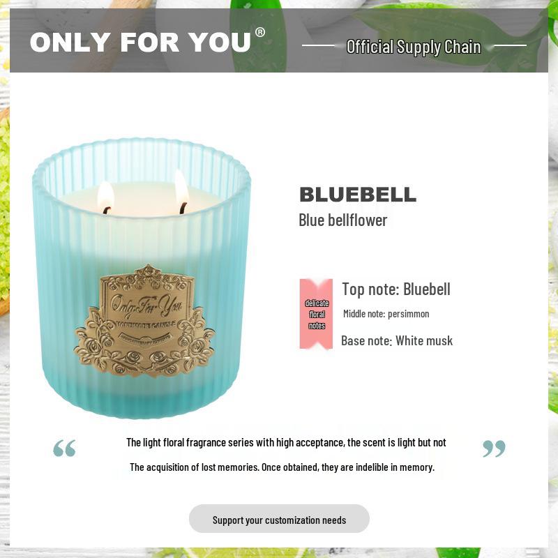 US Tiffany Blue Aromatherapy Candle - Essential Oil Birthday Gift & Souvenir колокольчик