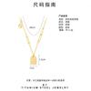 Xiaoxiangfeng Titanium Steel Necklace Women'S Niche Design Sense Light Luxury Clavicle Chain Stainless Steel Short Item Pendant Spring