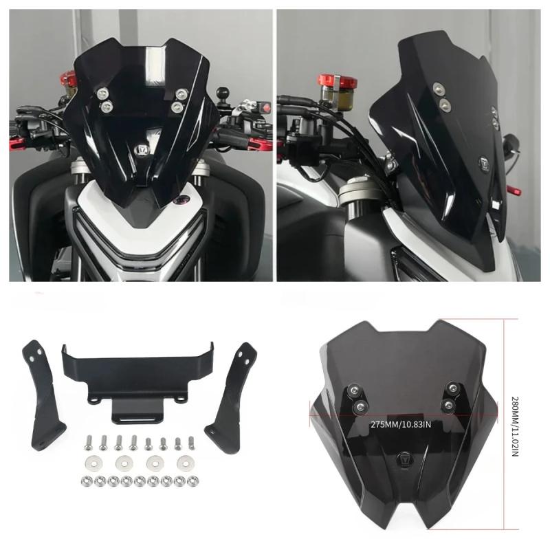 For CFMOTO 450NK Windscreen Windshield For CF-MOTO 450 NK  2024 Motorcycle Accessories Wind Shield Screen Wind Deflectors