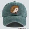 Cute Hedgehog Print Baseball Cap, Simple and Fashionable Headwear, Personalized and Versatile, Unisex