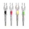 4.2mm LED Lighted Archery Nock for Arrow Loss Prevention, Compound & Recurve Bows, Switch Card String Light-Up Feature