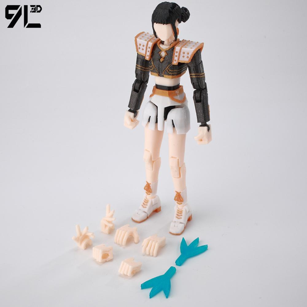 9L3D Dummy13 Horror Game Figure Realistic Anime Model Toys Articulated Joints Classic Collectible Desktop Ornament Surprise Gift