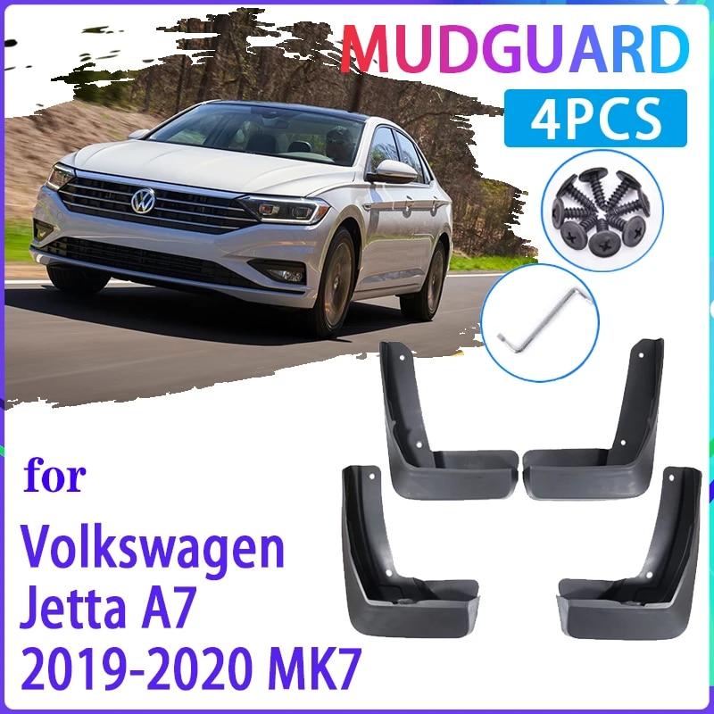 4 PCS Car MudFlaps for Volkswagen VW Jetta A7 Mk7 7 ~ Mudguard Splash Guards Fender Auto Accessories