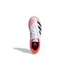 adidas PREDATOR Abrasion Resistant Low Top Kids' Soccer Shoes White Red Black Teenagers EG0933