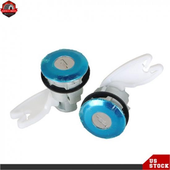 Door Lock Cylinder & Keys Set of 2 For Ford E-150 E-250 Mercury Mazda Truck SUV