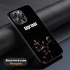 The Sopranos  Classic Movie Poster Phone Case For iPhone 16 15 14 13 12 11 Plus Pro Max Limited Black Hard Case Sheepskin