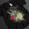 Mój sąsiad Totoro Koszulka Studio Ghibli T-shirt Satsuki T-shirt Anime Unisex