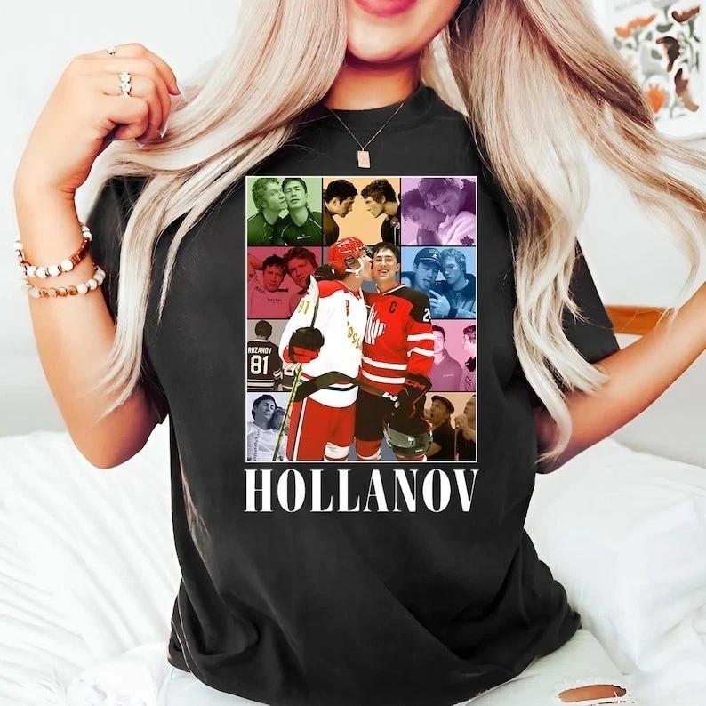 Hockey Romance Inspired Graphic T-Shirt – Enemies To Lovers Tee XXXXL