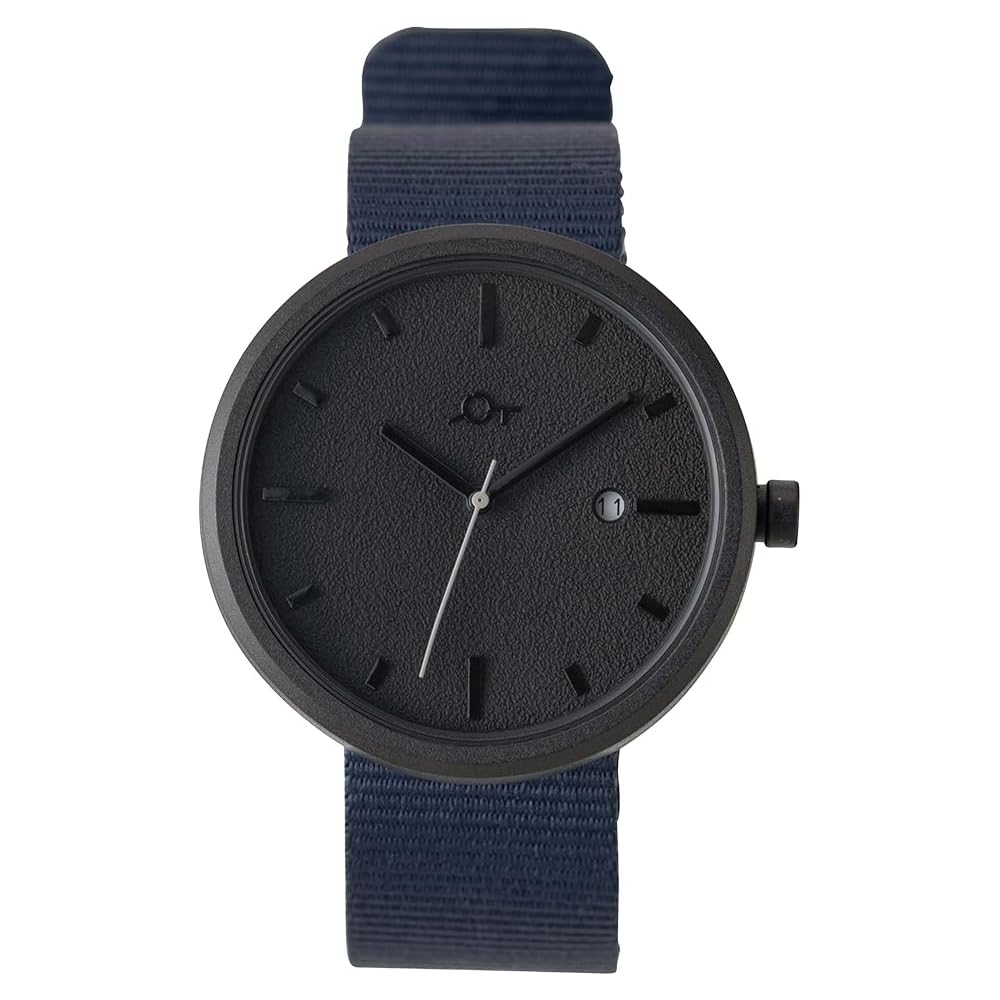 YOT Watch Men s Analog Sustainable Waterproof Watch 40mm Navy