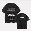 New Heavy Men's Washed Vintage Oversized T-Shirts Street Punk T Shirt women Harajuku Casual Cotton Short Sleeve Tee top