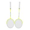 Badminton Rackets Set One Piece Racket Body Iron Alloy Nylon 12pcs Foam Plastic Badminton Sport Rackets Set