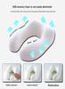 Portable Quick-Dry Cooling Travel Neck Pillow - Foldable Memory Foam U-Shape for Airplane Support