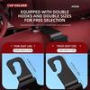 1/2pcs Car Seat Cup Holder Car Seat Back Multi-functional Hook Rear Creative Water Cup Holder Car Decoration Accessories