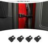 Door Stopper Limit Buckle Cover Trim Decor for Ford F150/Bronco Sport 21+ Black