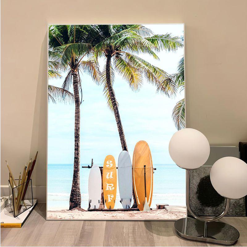 California Print Set Surf Wall Art Canvas Painting Beach Self-adhesive Art Poster Whitepaper Prints Posters Artwork Home Decor
